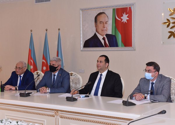Sumqayıt Əlaqələndirmə Mərkəzinin növbəti iclası keçirilib - FOTOLAR