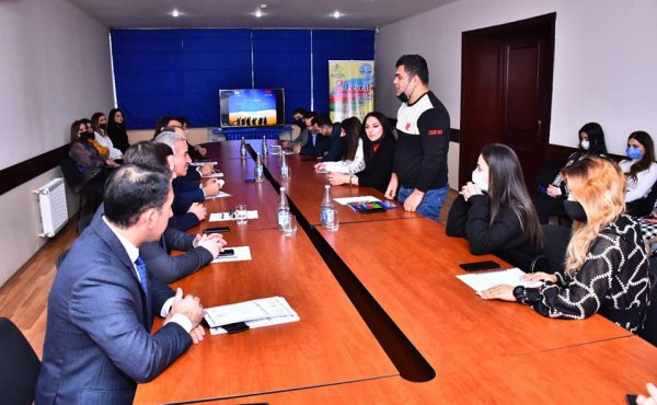 Sumqayıtın Tarixi Muzeyində “Azərbaycan gəncliyi – Azərbaycanın gələcəyi” adlı tədbir keçirilib - FOTOLAR