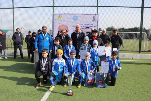Sumqayıtda mini-futbol turnirinin qalibi məlum oldu - FOTOLAR