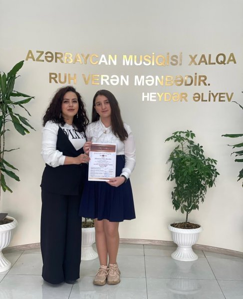 Sumqayıtlı şagird beynəlxalq müsabiqədə uğur qazanıb - FOTO