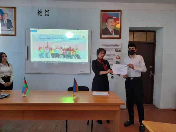 Xidmət Sahələri üzrə Sumqayıt Dövlət Peşə Təhsil Mərkəzində Gənclər Günü qeyd olunub - FOTOLAR