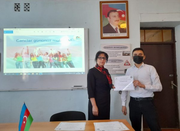 Xidmət Sahələri üzrə Sumqayıt Dövlət Peşə Təhsil Mərkəzində Gənclər Günü qeyd olunub - FOTOLAR