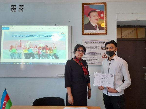 Xidmət Sahələri üzrə Sumqayıt Dövlət Peşə Təhsil Mərkəzində Gənclər Günü qeyd olunub - FOTOLAR