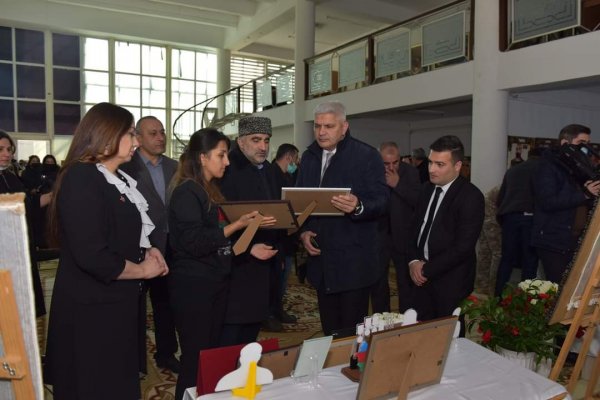 Sumqayıtda şəhid Qubad Əliyevin xatirəsinə həsr olunmuş tədbir keçirilib -FOTOLAR