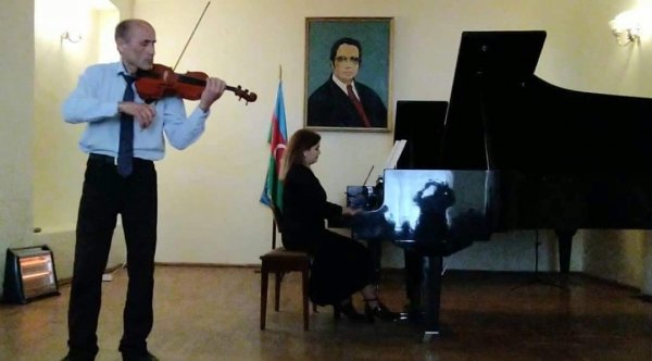 Sumqayıtda Qara Qarayev yaradıcılığına həsr olunan tədbir təşkil olunub -FOTOLAR