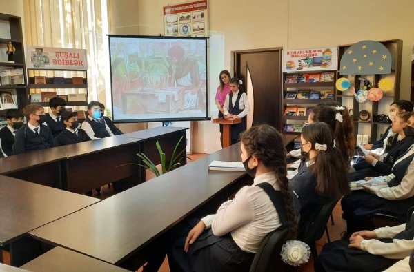 Sumqayıtda "Elm xadimlərimizi tanıdaq”  layihəsi çərçivəsində oxucu konfransı təşkilib edilib - FOTO