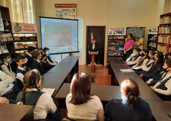 Sumqayıtda "Elm xadimlərimizi tanıdaq” layihəsi çərçivəsində oxucu konfransı təşkilib edilib - FOTO Sumqayıtda "Elm xadimlərimizi tanıdaq” layihəsi çərçivəsində oxucu konfransı təşkilib edilib - FOTO