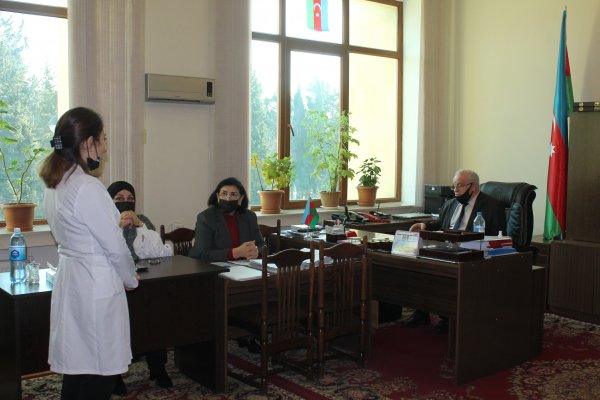 Sumqayıtda bu institutda doktorant və dissertantların attestasiyası keçirilib - FOTO