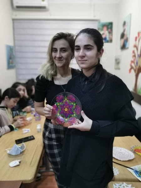 Sumqayıtda Nigar Arifin "Rənglərin harmoniyası”ndan FOTOLAR