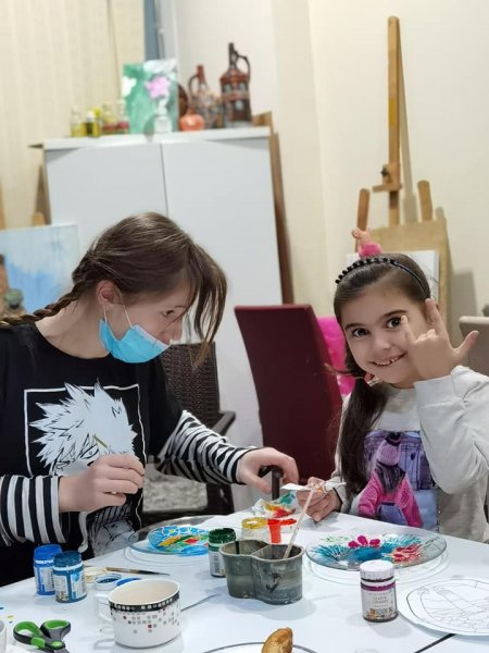 Sumqayıtda Nigar Arifin "Rənglərin harmoniyası”ndan FOTOLAR