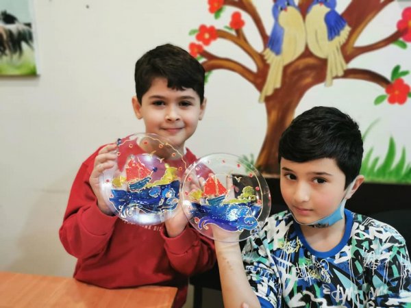 Sumqayıtda Nigar Arifin "Rənglərin harmoniyası”ndan FOTOLAR