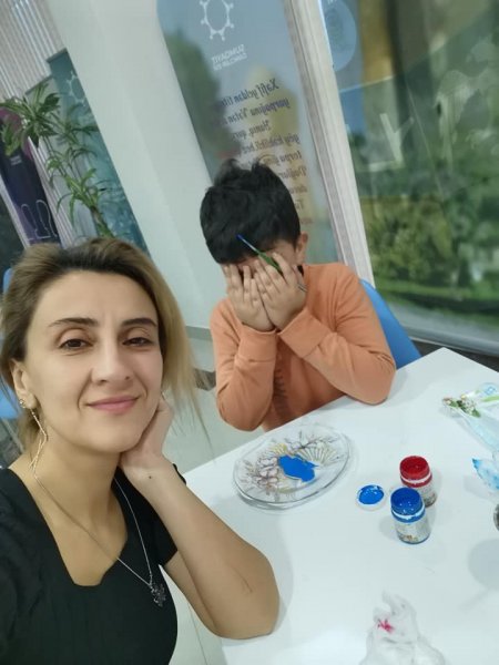Sumqayıtda Nigar Arifin "Rənglərin harmoniyası”ndan FOTOLAR