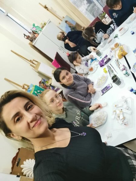 Sumqayıtda Nigar Arifin "Rənglərin harmoniyası”ndan FOTOLAR