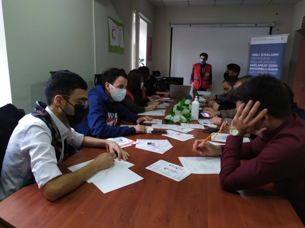 Sumqayıtda Psixososial dəstək təlimi keçirilib - FOTOLAR
