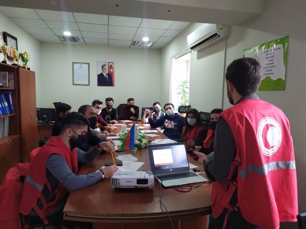 Sumqayıtda Psixososial dəstək təlimi keçirilib - FOTOLAR