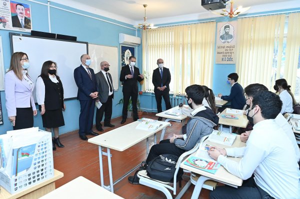 Sumqayıtda “İstedad” liseyinin nəzdində “İnnovasiyalar” mərkəzi yaradılacaq - FOTO