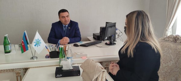 Deputat Müşfiq Məmmədli Sumqayıtda vətəndaş qəbulu həyata keçirib - FOTOLAR
