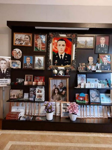 Sumqayıtda Vətən müharibəsi şəhidinin ailəsi ziyarət edilib -FOTO