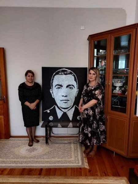 Sumqayıtda Vətən müharibəsi şəhidinin ailəsi ziyarət edilib -FOTO