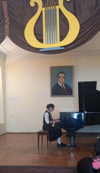 Sumqayıtda uşaq musiqi məktəbində tematik tədbir keçirilib - FOTO