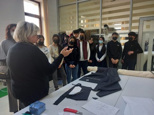 Xidmət Sahələri üzrə Sumqayıt Dövlət Peşə Təhsil Mərkəzində "Açıq Qapı Günü" - FOTO