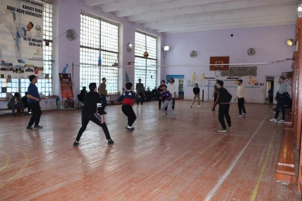 Sumqayıtda güllə atıcılığı və voleybol üzrə şəhər birinciliklərinə yekun vurulub -FOTO