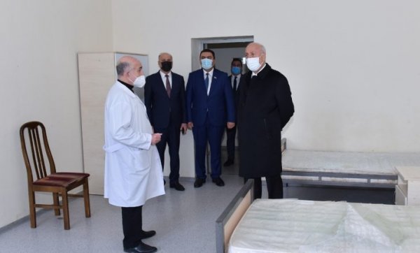 Zakir Fərəcov xəstəxanaya getdi, mövcud vəziyyətlə tanış oldu – FOTOLAR