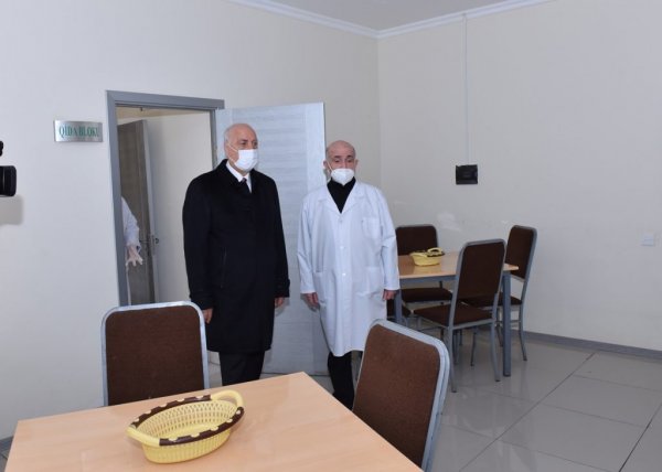 Zakir Fərəcov xəstəxanaya getdi, mövcud vəziyyətlə tanış oldu – FOTOLAR