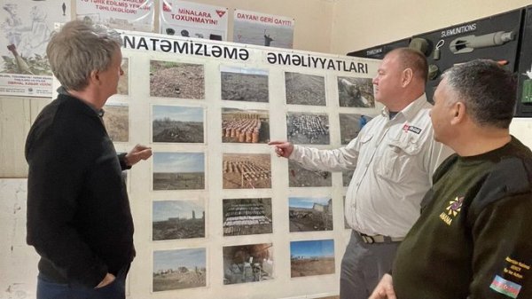 Britaniya səfiri Füzuliyə səfər etdi - FOTOLAR