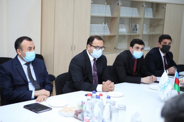 Dövlət Məşğulluq Agentliyi “Sumqayıt Kimya Sənaye Parkı”nın Peşə Təhsil Mərkəzində görüş keçirib - FOTO Dövlət Məşğulluq Agentliyi “Sumqayıt Kimya Sənaye Parkı”nın Peşə Təhsil Mərkəzində görüş keçirib - FOTO