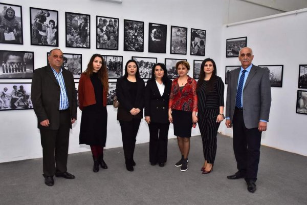Sumqayıt Dövlət Rəsm Qalereyasında sərgi keçirilib -FOTOLAR 