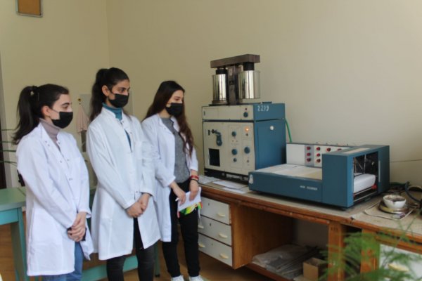 Sumqayıt Texniki Kollecinin 45 tələbəsi institutda təcrübə keçir - FOTO