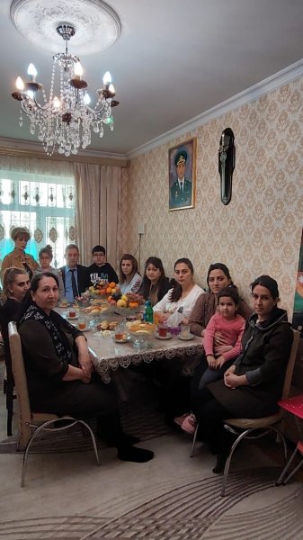 Şəhidin ailəsi ziyarət edilib - FOTO