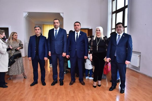Sumqayıtda Novruz bayramı münasibətilə şəhid və qazi övladları üçün şənlik təşkil olunub - FOTOLAR