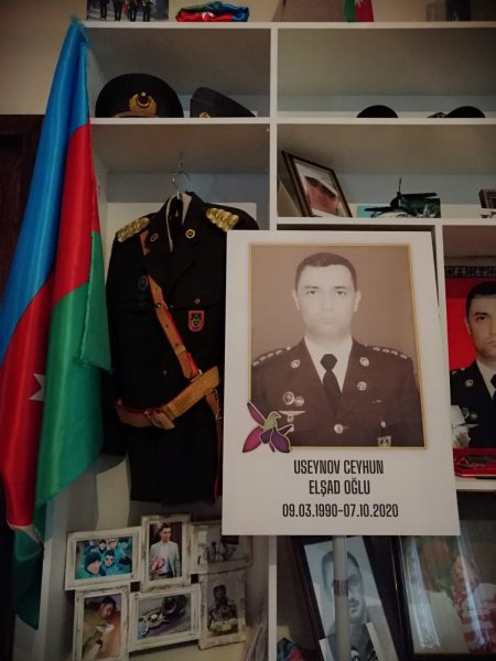 Abşeron rayon Mədəniyyət Mərkəzininin müəssisələri tərəfindən şəhid ailəsi yad edilib - FOTO