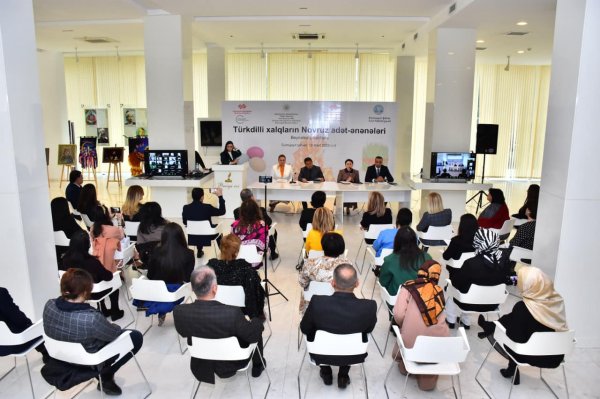 Sumqayıtda “Türkdilli xalqların Novruz adət-ənənələri” adlı beynəlxalq konfrans keçirilib - FOTOLAR Sumqayıtda “Türkdilli xalqların Novruz adət-ənənələri” adlı beynəlxalq konfrans keçirilib - FOTOLAR