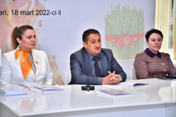 Sumqayıtda “Türkdilli xalqların Novruz adət-ənənələri” adlı beynəlxalq konfrans keçirilib - FOTOLAR Sumqayıtda “Türkdilli xalqların Novruz adət-ənənələri” adlı beynəlxalq konfrans keçirilib - FOTOLAR
