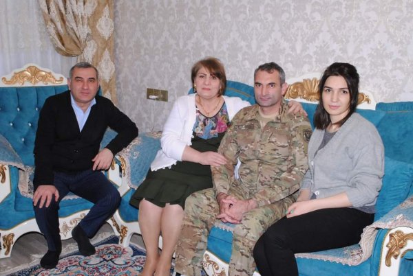 Sumqayıt Regional Mədəniyyət İdarəsi Novruz bayramı ilə əlaqədar şəhid və qazi ailələrinə baş çəkib -FOTO