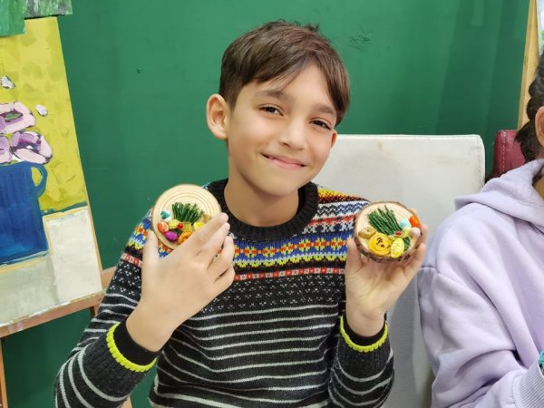 Sumqayıtda bu dəfə Nigar Arifin "Novruz xonçası" - FOTOLAR
