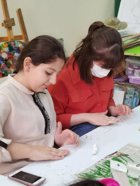Sumqayıtda bu dəfə Nigar Arifin "Novruz xonçası" - FOTOLAR