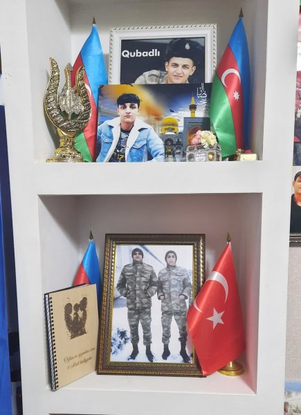 Sumqayıt kitabxana əməkdaşları tərəfindən şəhid ailəsi ziyarət edilib - FOTO