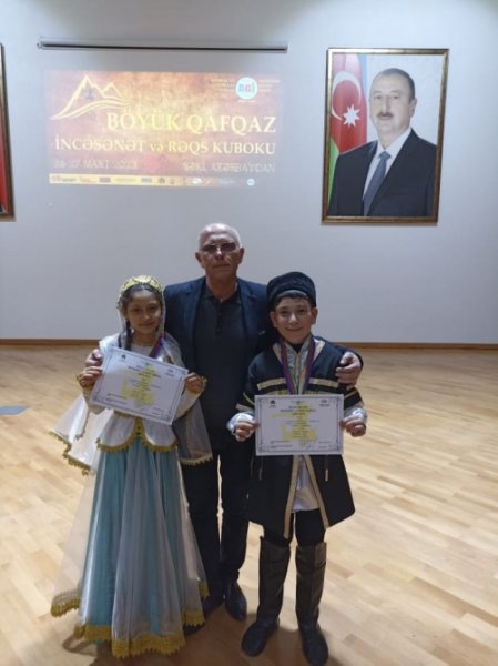 Qobu qəsəbə uşaq incəsənət məktəbinin yetirmələri müsabiqədən nailiyyətlərlə qayıdıblar - FOTO