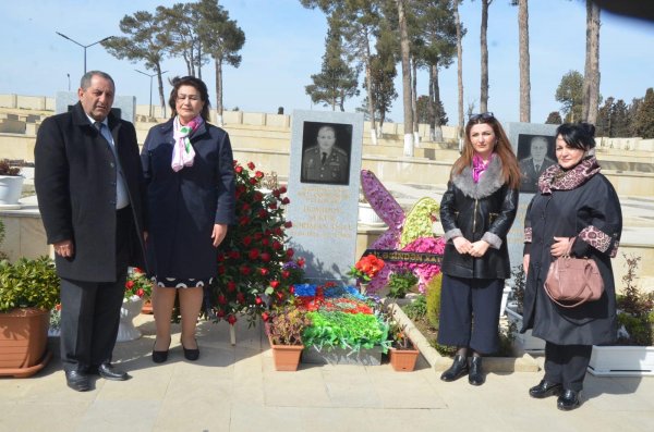 Qubadlı Rayon Nümayəndəliyi tərəfindən Milli Qəhrəman, şəhid Şükür Həmidovun anım mərasimi keçirilib - FOTOLAR