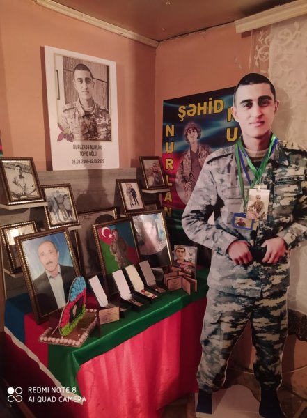 Sumqayıtda Vətən müharibəsi şəhidinin ailəsi ziyarət olunub - FOTO