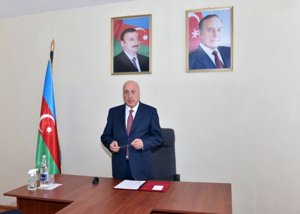 Zakir Fərəcov növbəti səyyar qəbul keçirib - FOTOLAR