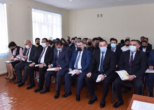 Zakir Fərəcov növbəti səyyar qəbul keçirib - FOTOLAR