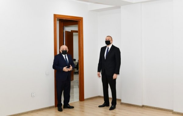 Prezident açılışda iştirak edib - FOTOLAR