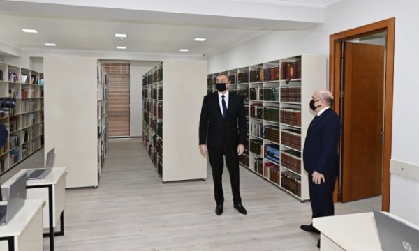 Prezident açılışda iştirak edib - FOTOLAR
