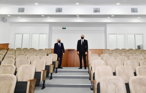 Prezident açılışda iştirak edib - FOTOLAR