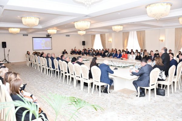 Sumqayıtda “11 Apreldən Zəfərə”  elmi-praktik konfrans keçirilib - FOTOLAR